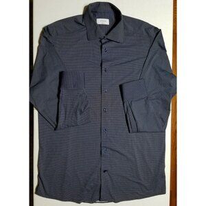 Eton Men's Casual Button Down Shirt - Dark Blue